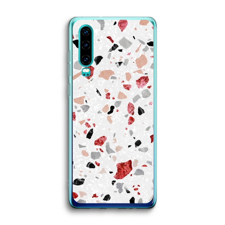 Terrazzo N°12: Huawei P30 Transparant Hoesje