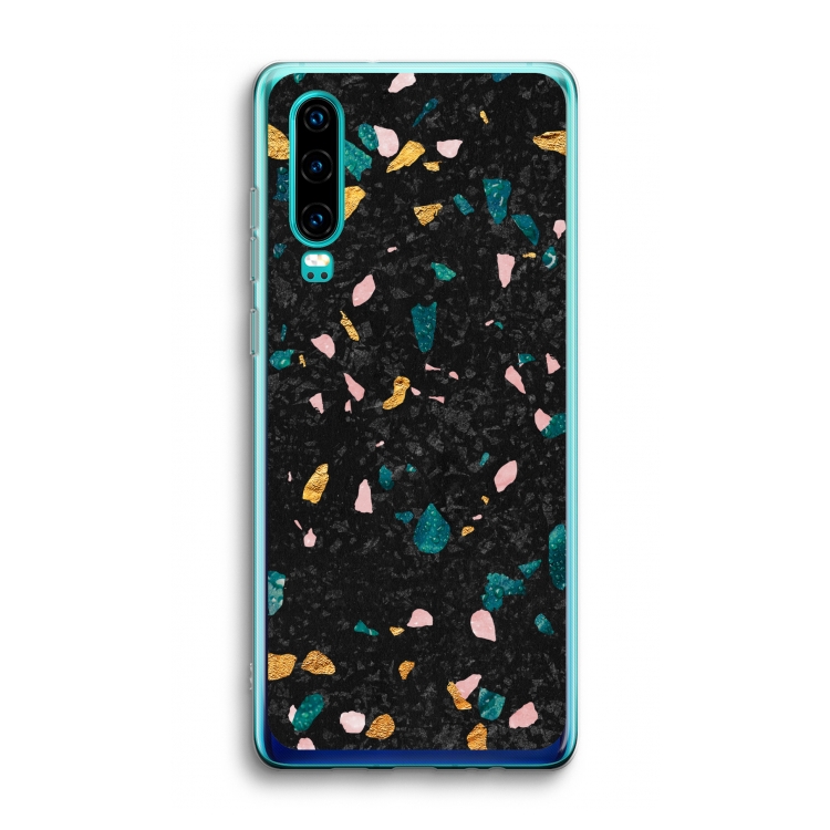 Terrazzo N°10: Huawei P30 Transparant Hoesje