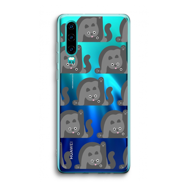 Cats: Huawei P30 Transparant Hoesje