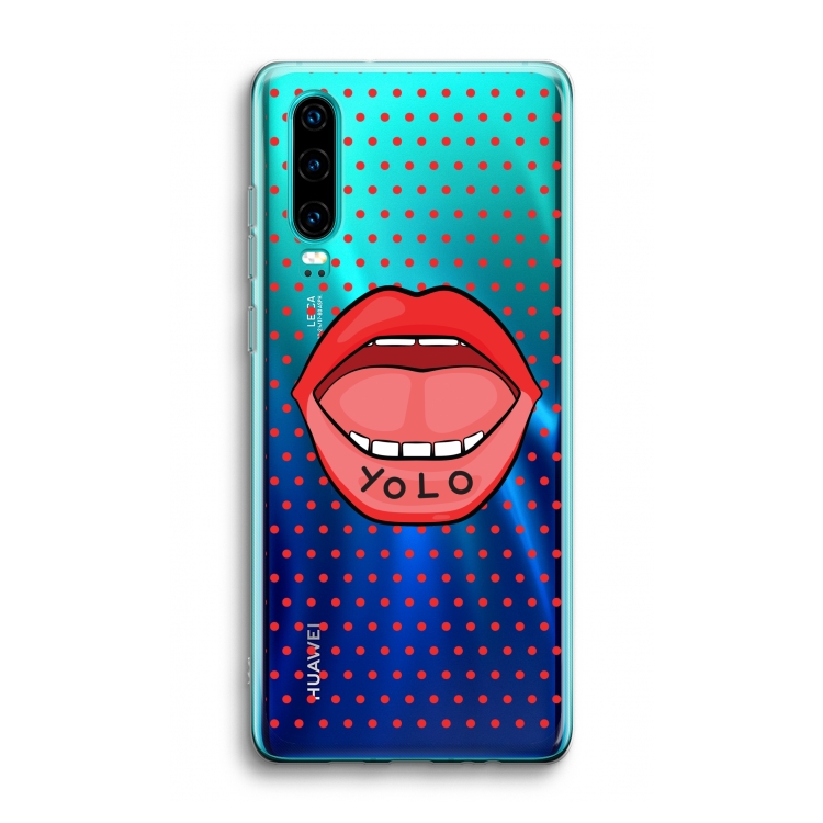 Yolo Denise: Huawei P30 Transparant Hoesje