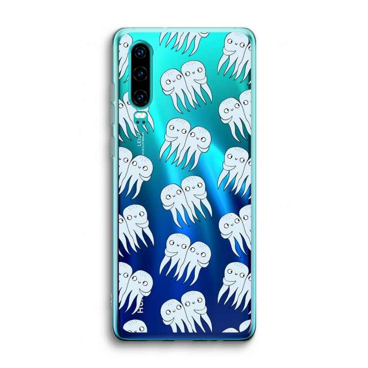 Octopussen: Huawei P30 Transparant Hoesje
