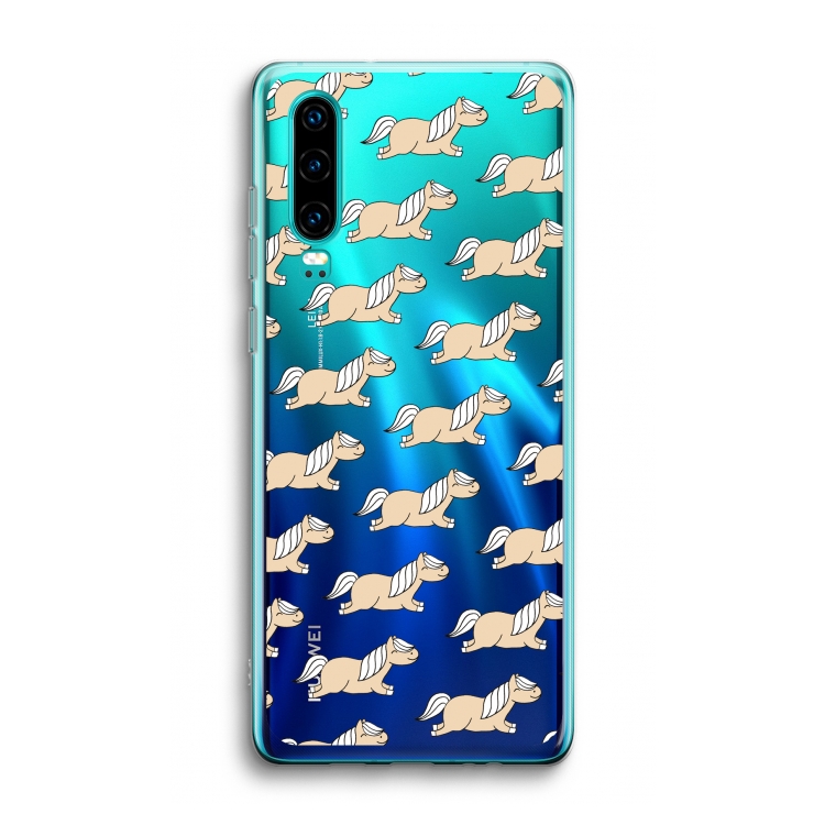 Ponys: Huawei P30 Transparant Hoesje