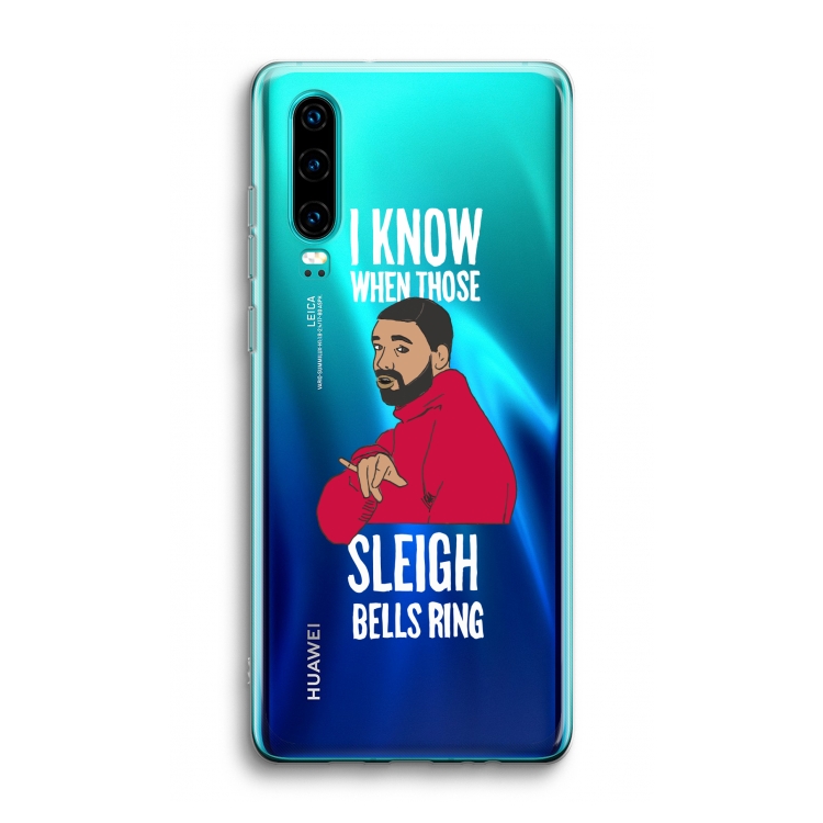 Sleigh Bells Ring: Huawei P30 Transparant Hoesje