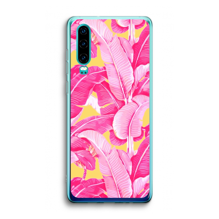 Pink Banana: Huawei P30 Transparant Hoesje