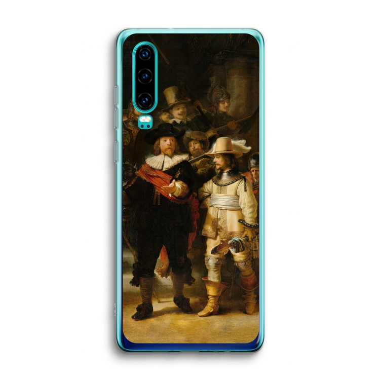 De Nachtwacht: Huawei P30 Transparant Hoesje