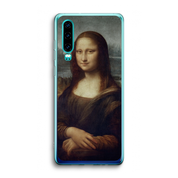 Mona Lisa: Huawei P30 Transparant Hoesje