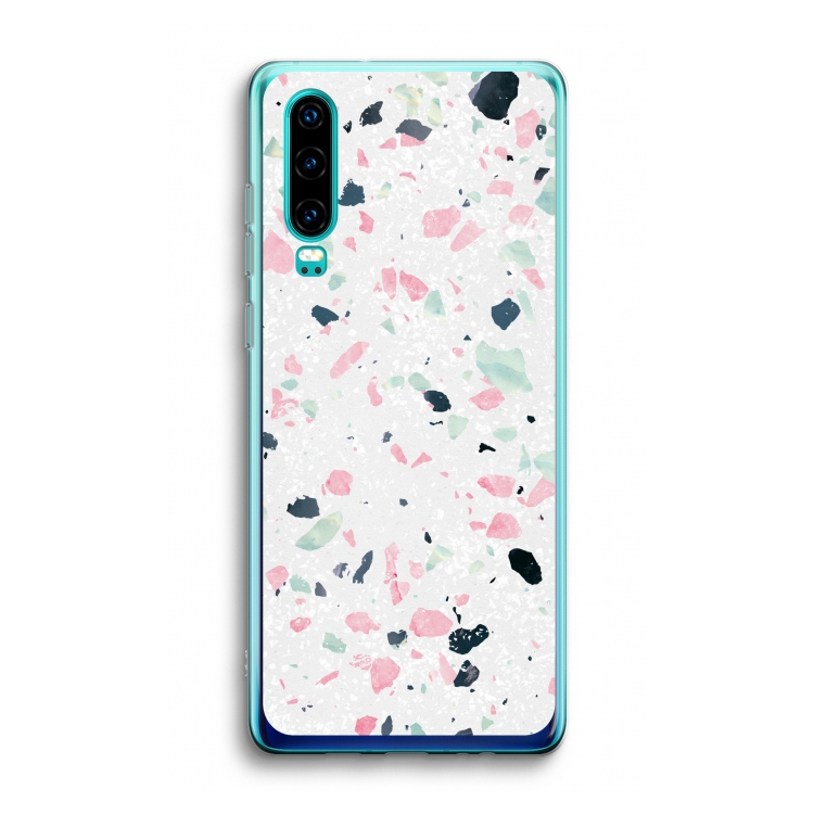 Terrazzo N°3: Huawei P30 Transparant Hoesje