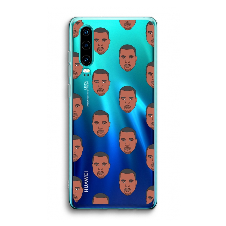 Kanye Call Me?: Huawei P30 Transparant Hoesje