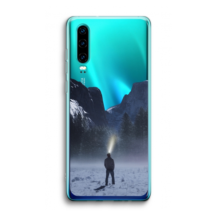 Wanderlust: Huawei P30 Transparant Hoesje