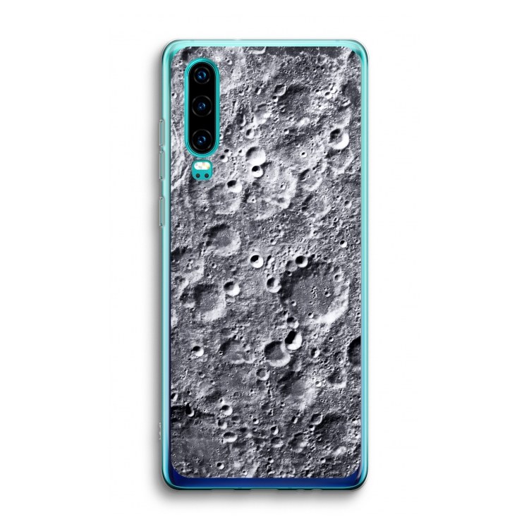Maanlandschap: Huawei P30 Transparant Hoesje