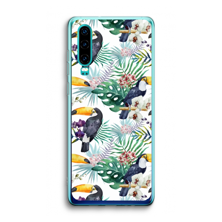 Tukans: Huawei P30 Transparant Hoesje