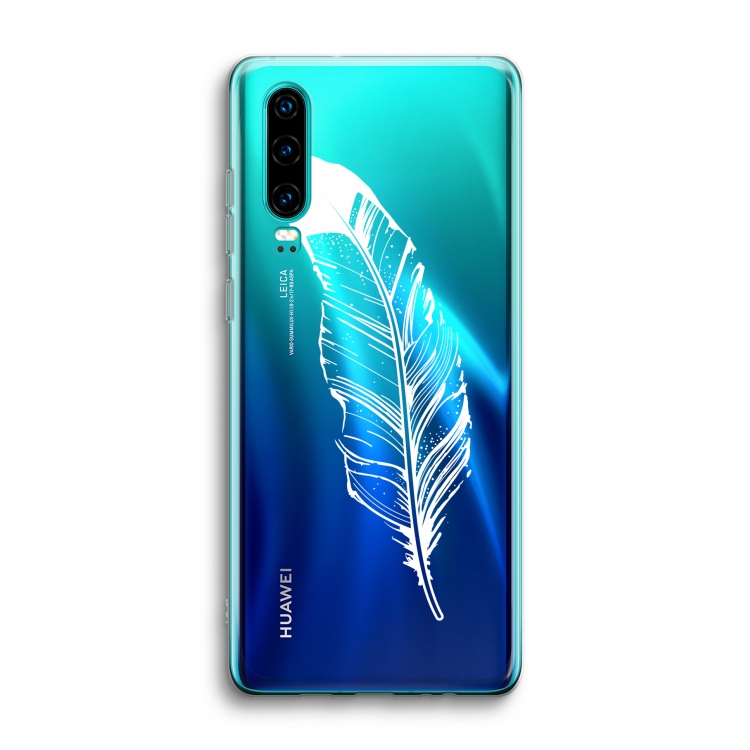 Pluim: Huawei P30 Transparant Hoesje