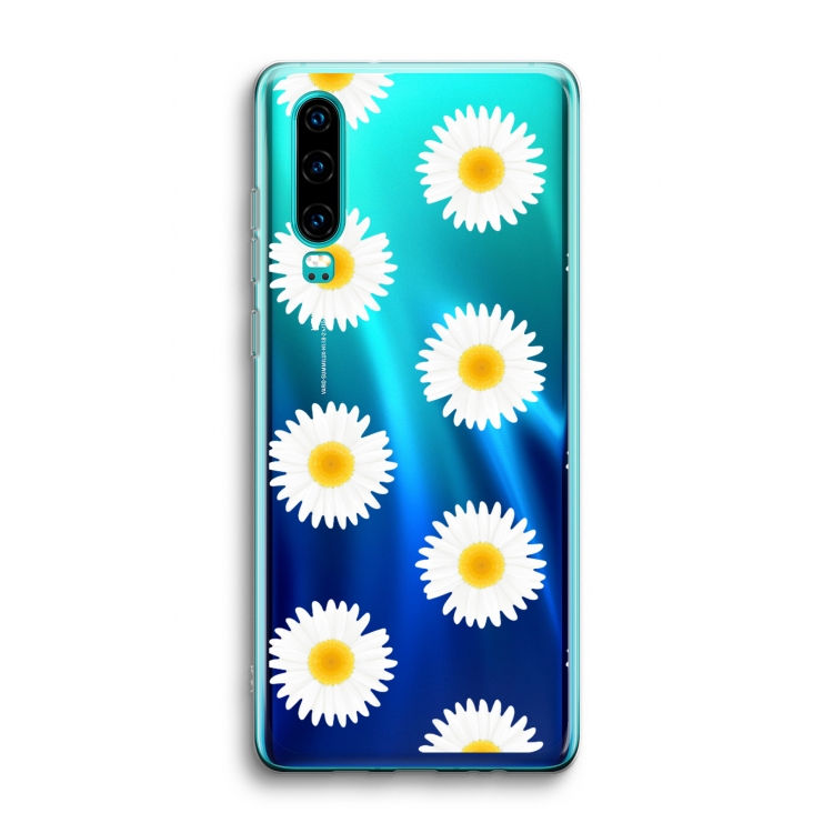 Margrietjes: Huawei P30 Transparant Hoesje