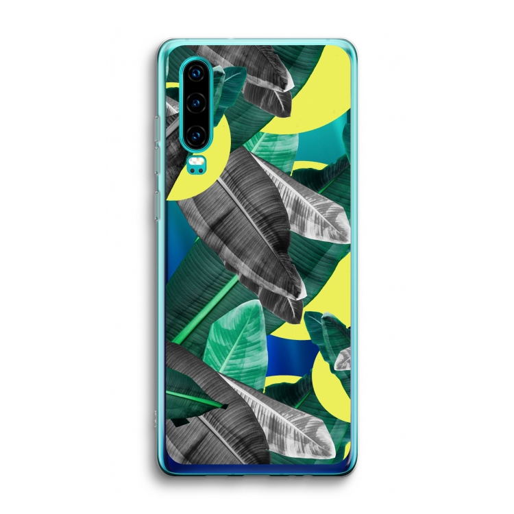 Fantasie jungle: Huawei P30 Transparant Hoesje