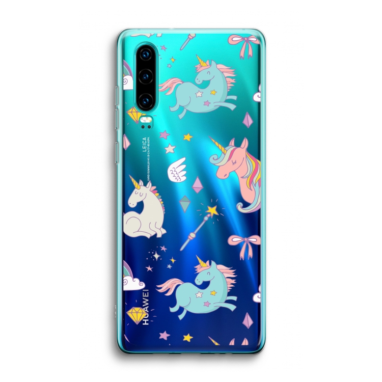 Fantasiewereld: Huawei P30 Transparant Hoesje