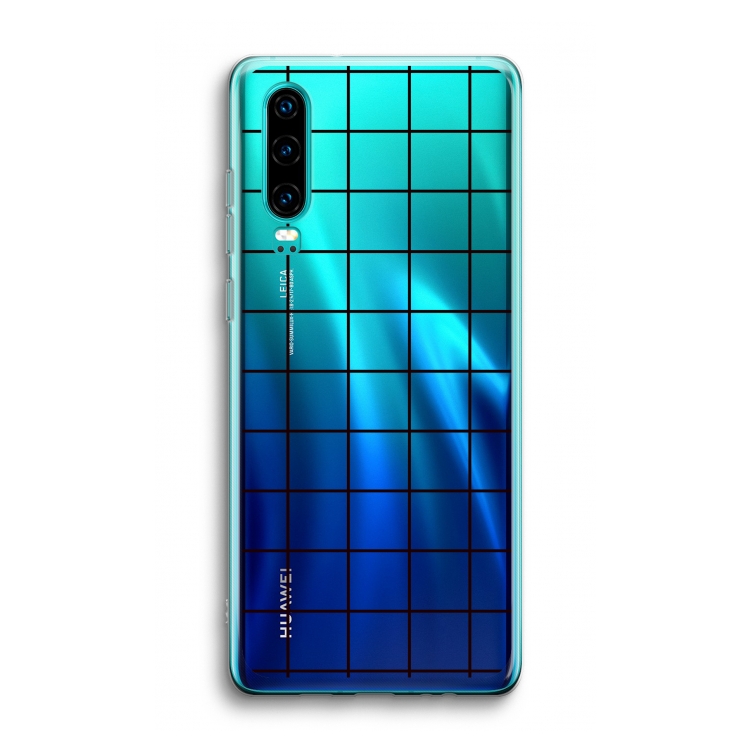 Rooster: Huawei P30 Transparant Hoesje