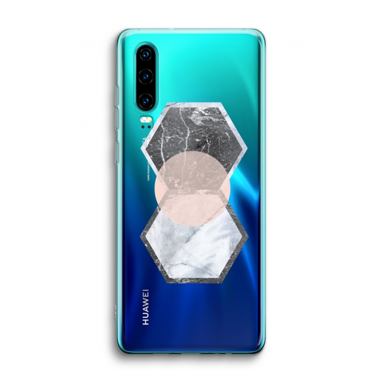 Creatieve toets: Huawei P30 Transparant Hoesje