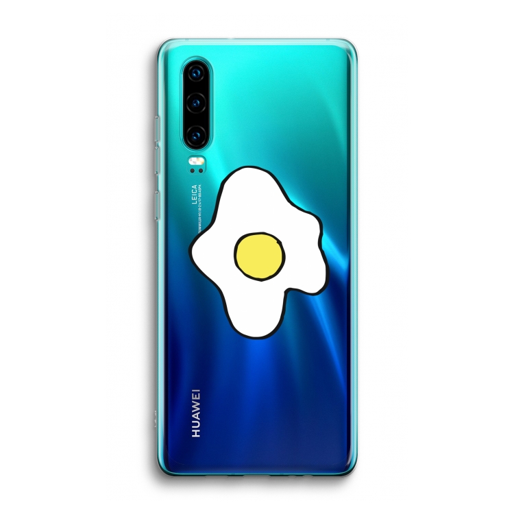 Spiegelei: Huawei P30 Transparant Hoesje