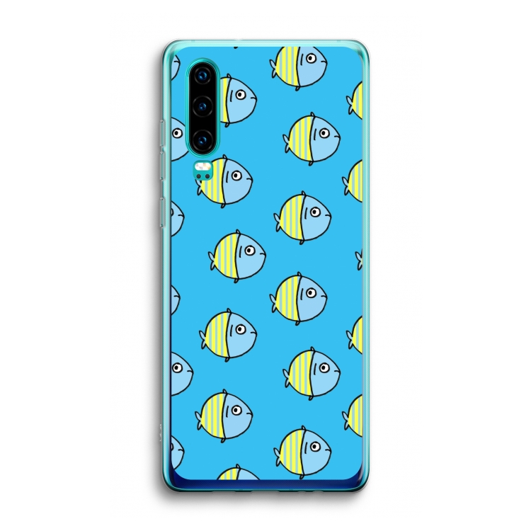 Visjes: Huawei P30 Transparant Hoesje