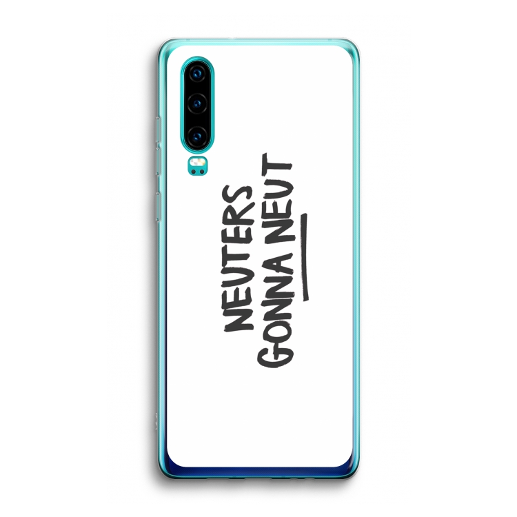 Neuters: Huawei P30 Transparant Hoesje