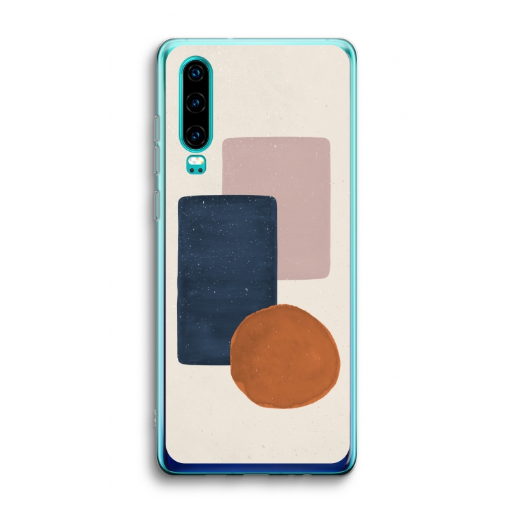 Geo #3: Huawei P30 Transparant Hoesje