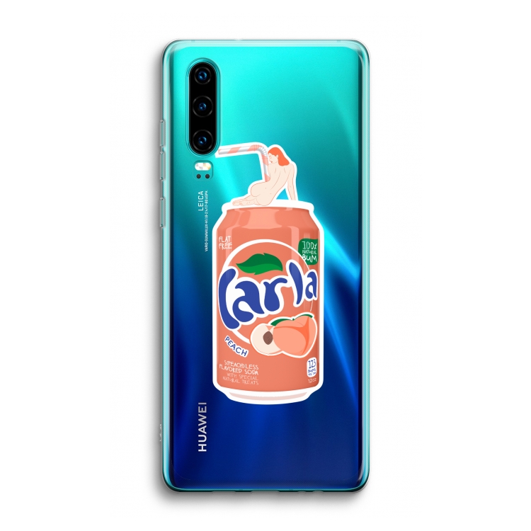 S(peach)less: Huawei P30 Transparant Hoesje