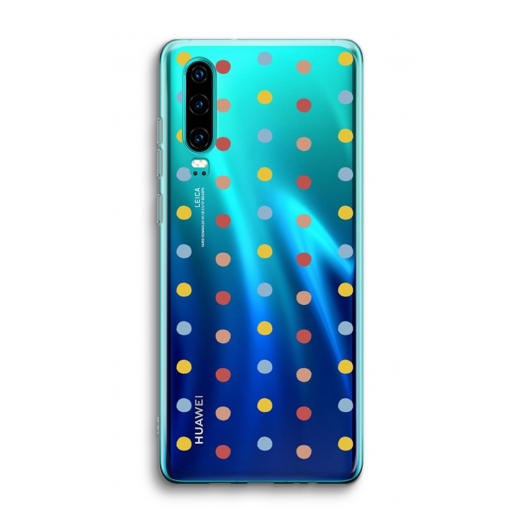 Bollen: Huawei P30 Transparant Hoesje