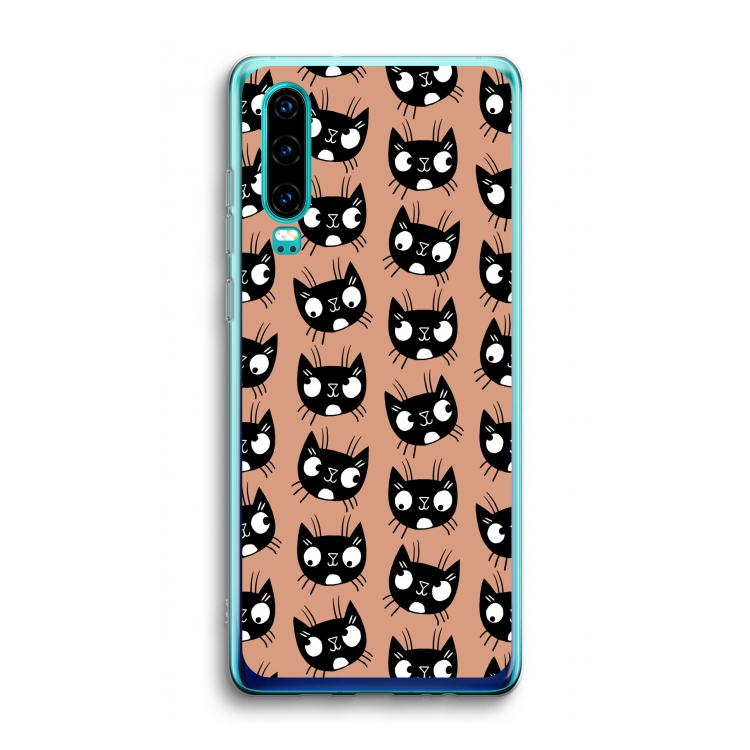 Kat: Huawei P30 Transparant Hoesje