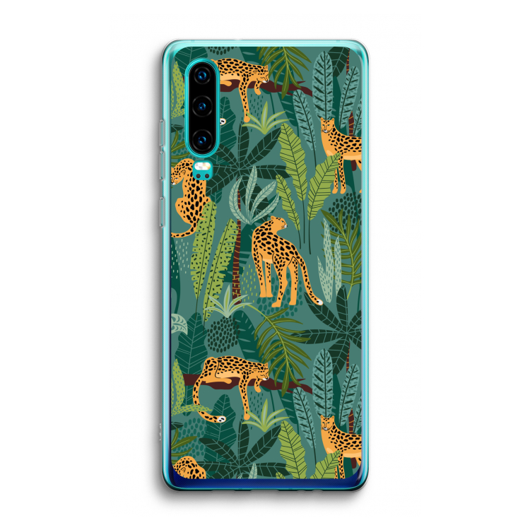 Luipaard 2: Huawei P30 Transparant Hoesje