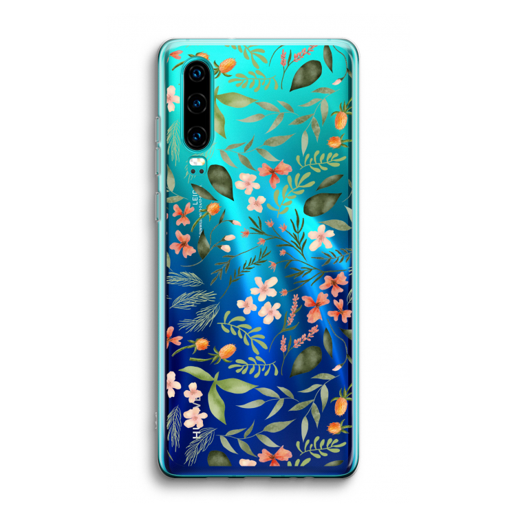 Sweet little flowers: Huawei P30 Transparant Hoesje