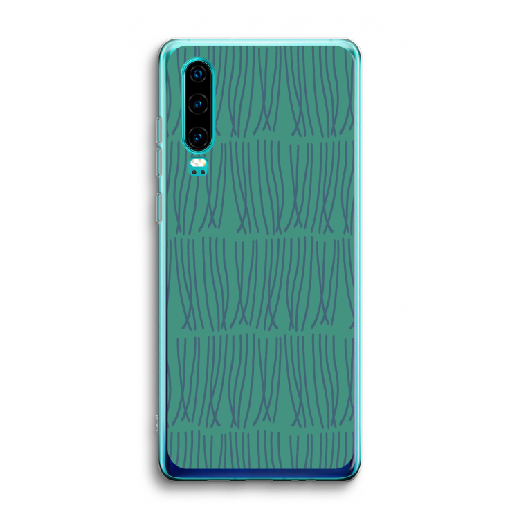 Swirls: Huawei P30 Transparant Hoesje