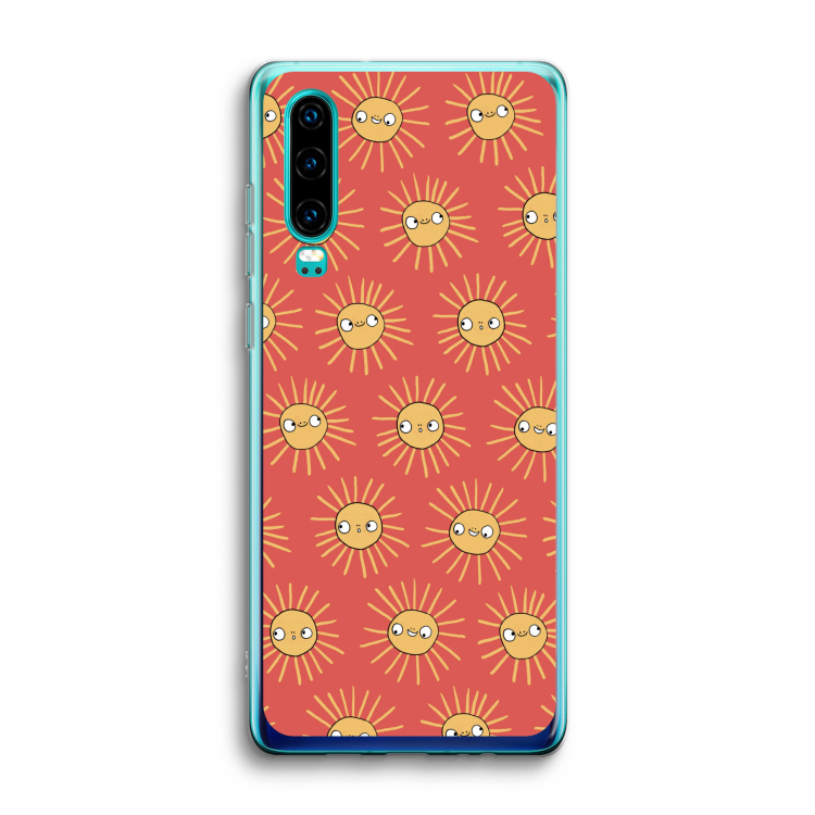 Zon: Huawei P30 Transparant Hoesje