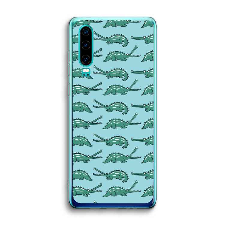 Kroko: Huawei P30 Transparant Hoesje