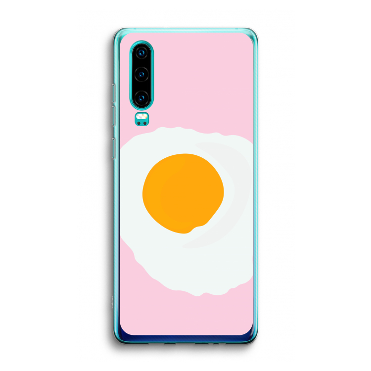 Sunny side up: Huawei P30 Transparant Hoesje