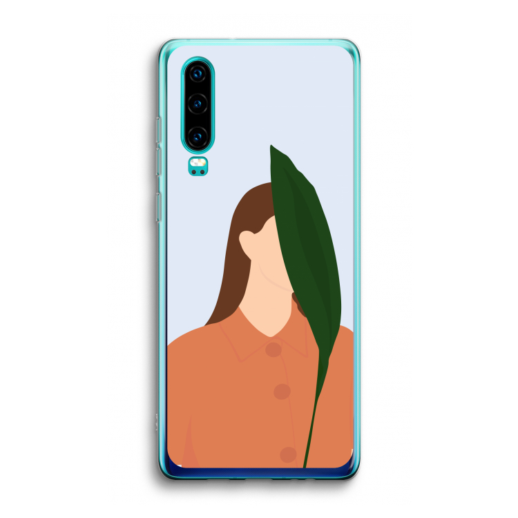 Leaf: Huawei P30 Transparant Hoesje