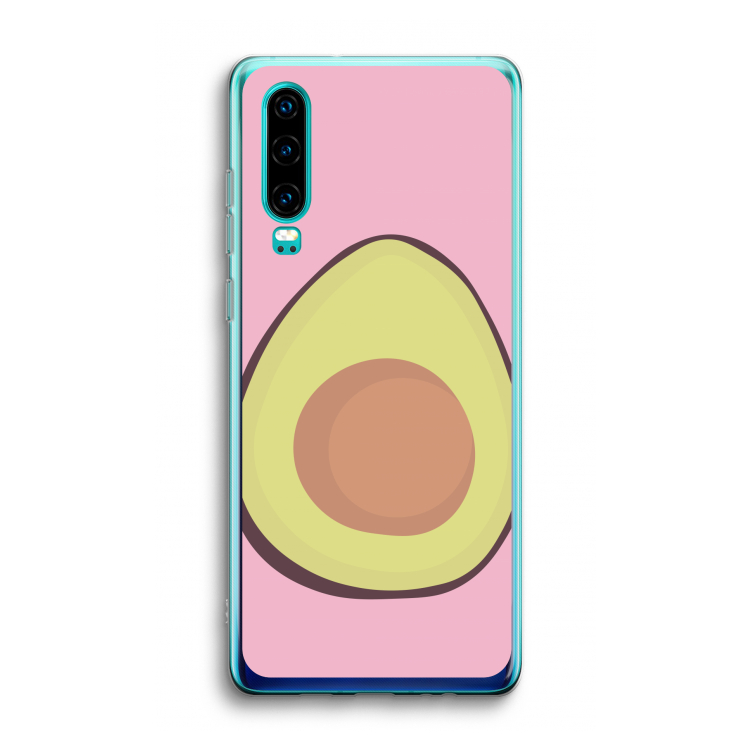 Avocado: Huawei P30 Transparant Hoesje