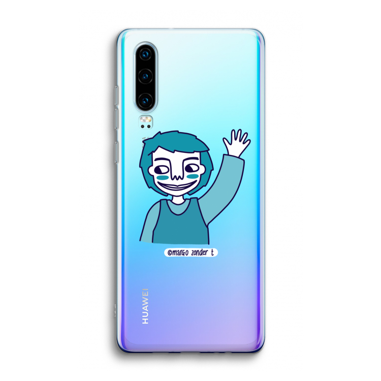 Zwaai: Huawei P30 Transparant Hoesje