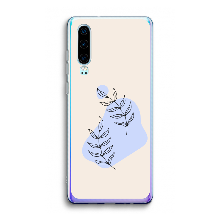 Leaf me if you can: Huawei P30 Transparant Hoesje