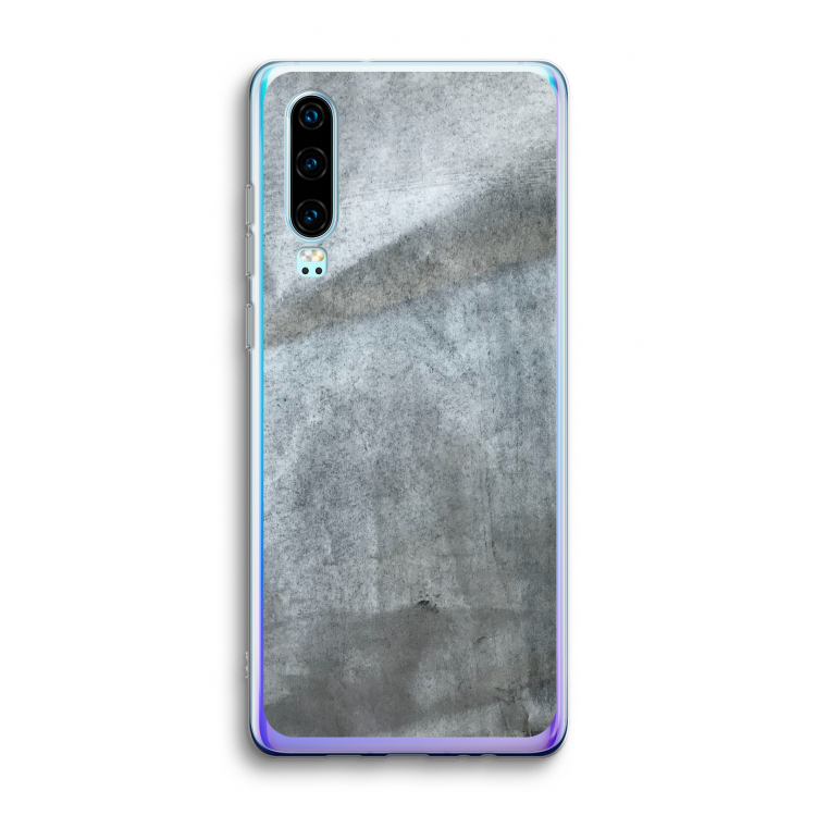 Grey Stone: Huawei P30 Transparant Hoesje