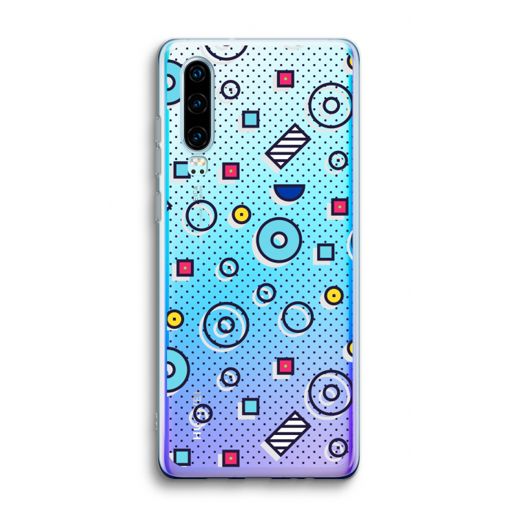 8-bit N°9: Huawei P30 Transparant Hoesje
