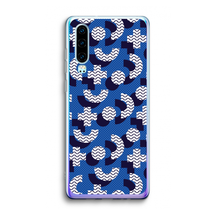 8-bit N°5: Huawei P30 Transparant Hoesje