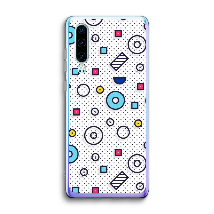 8-bit N°9: Huawei P30 Transparant Hoesje