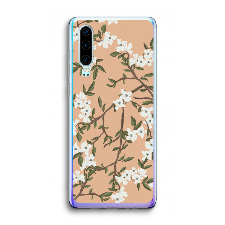 Blossoming spring: Huawei P30 Transparant Hoesje