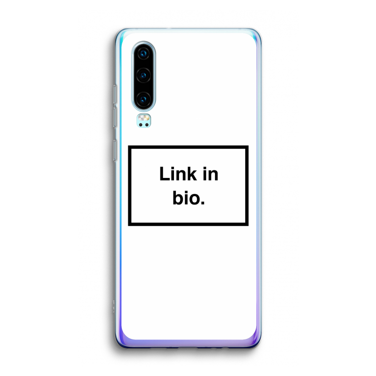 Link in bio: Huawei P30 Transparant Hoesje