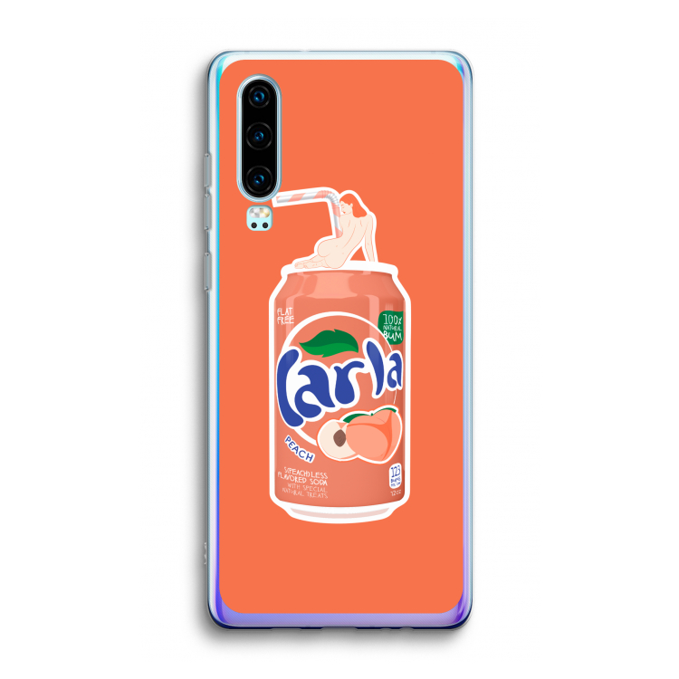 S(peach)less: Huawei P30 Transparant Hoesje