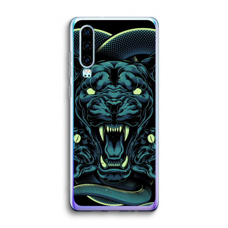 Cougar and Vipers: Huawei P30 Transparant Hoesje