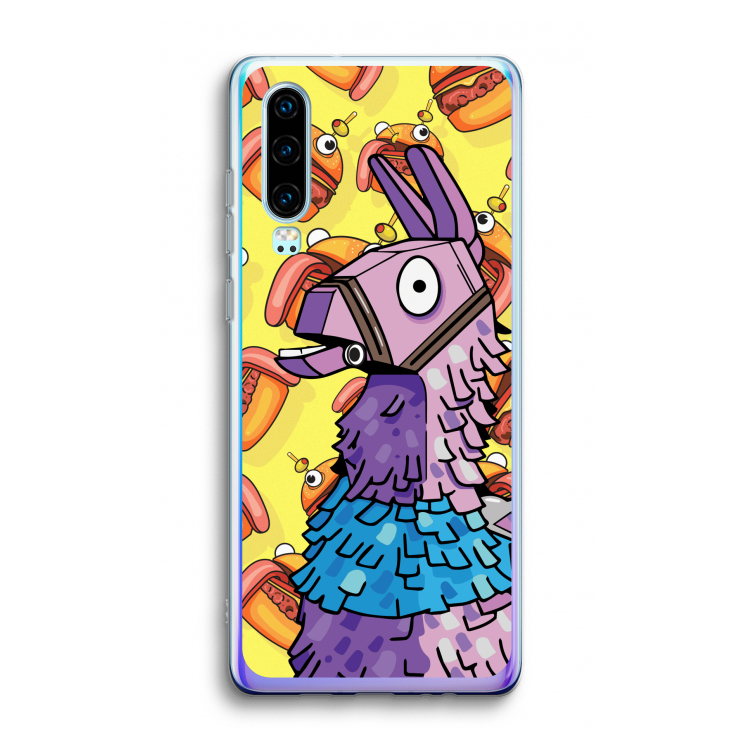 Loot Burger: Huawei P30 Transparant Hoesje