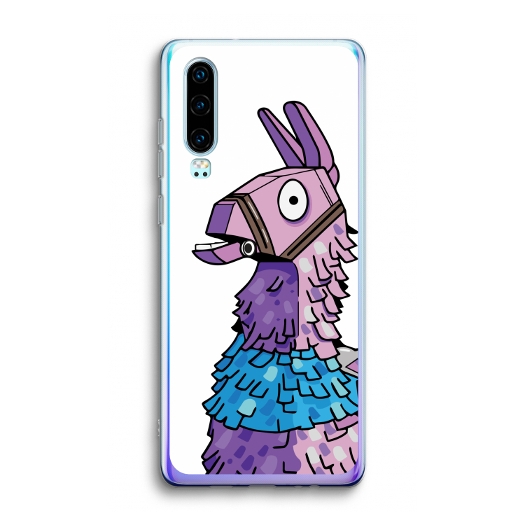 Lama: Huawei P30 Transparant Hoesje