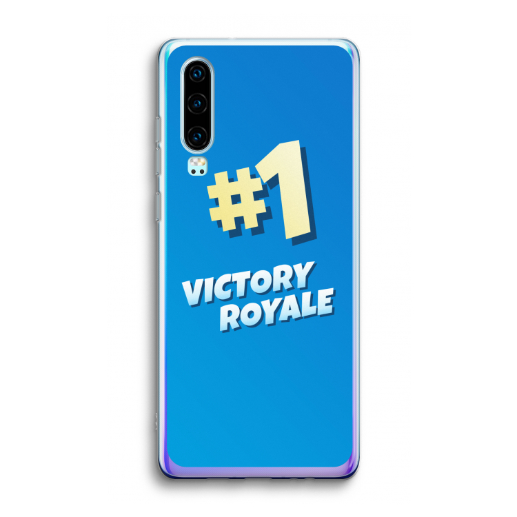 Victory Royale: Huawei P30 Transparant Hoesje
