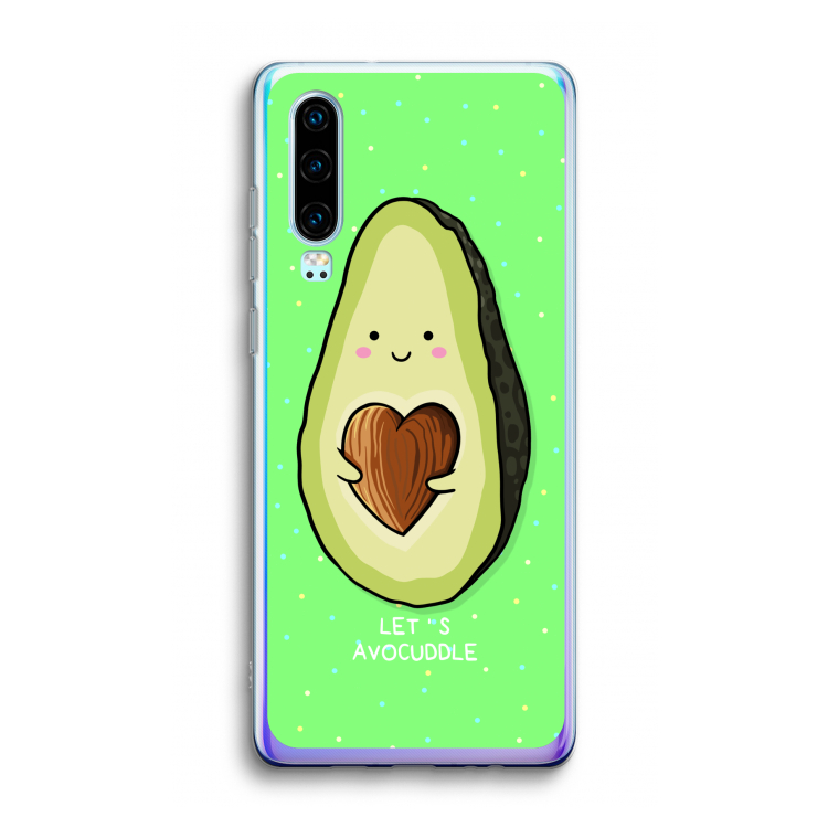 Avocuddle: Huawei P30 Transparant Hoesje